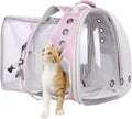 Clear Cat Bubble Backpack - Ultimate Space Capsule Pet Carrier for Kittens, Bunnies & Small Dogs - Ideal for Vet Visits & Outdoor Adventures!