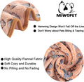 Luxurious 3-Pack Fleece Pet Blankets - Ultra-Soft & Warm Sleep Mats for Dogs and Cats (Medium 30