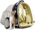 Clear Cat Bubble Backpack - Ultimate Space Capsule Pet Carrier for Kittens, Bunnies & Small Dogs - Ideal for Vet Visits & Outdoor Adventures!