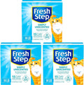 Fresh Step Multi-Cat Clumping Cat Litter with Activated Charcoal - Long Lasting Odor Control & Low Dust Formula, 14 lb