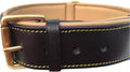Premium Genuine Leather Dog Collar - Luxurious Padded Design, Large Brown, 24