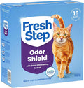 Fresh Step Multi-Cat Clumping Cat Litter with Activated Charcoal - Long Lasting Odor Control & Low Dust Formula, 14 lb
