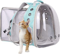 Clear Cat Bubble Backpack - Ultimate Space Capsule Pet Carrier for Kittens, Bunnies & Small Dogs - Ideal for Vet Visits & Outdoor Adventures!
