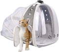 Clear Cat Bubble Backpack - Ultimate Space Capsule Pet Carrier for Kittens, Bunnies & Small Dogs - Ideal for Vet Visits & Outdoor Adventures!