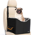 Premium Elevated Dog Car Seat - Adjustable Booster & Cozy Travel Carrier for Small Pets